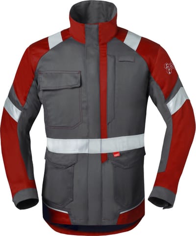 HAVEP Jack dames 5-Safety Image+ 50388 - Charcoal/Rood - L
