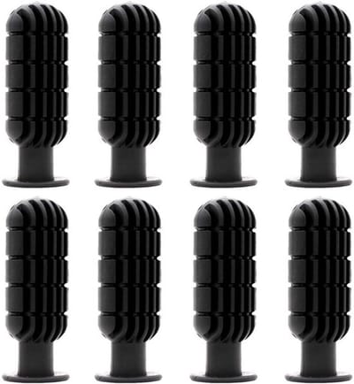 Dailygoody - Tafelvoetbal Handvatten - Antislip Design - Zwart