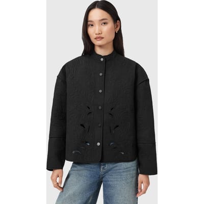 AllSaints Clary Shacket Black Taglia: 2 | Giacche Outlet | Donna | Nero