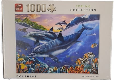 KING Puzzel Dolphins 1000 stukjes