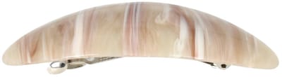 Haarsoires Haarspeld Patentspeld 9cm - Ovaal – Marmer Patroon – Beige - Haarspelden voor Dames - Haarklem - Haarclip - Haaraccessoires - Hair Clip - Decoratieve Haaraccessoire
