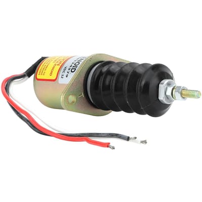 12V Stalen Behuizing Dieselmotor Afsluit Stop Solenoïde Klep Vervangingskit AM124379