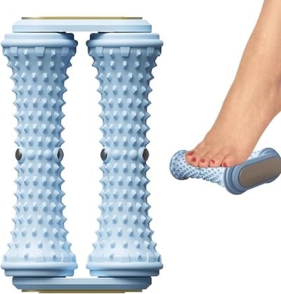 Voetmassage apparaat - Voetmassage roller - Voetroller - Geschikt voor fitness- Blauw