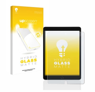upscreen - Screenprotector voor Apple iPad 10.2" WiFi 2021 / WiFi Cellular 2021 - Folie Beschermfolie Beschermglas matte