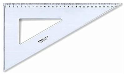 ARDA 18126 lineaal Bureauliniaal 250 mm Aluminium 1 stuk(s)