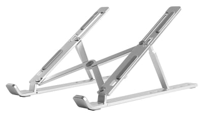 Mobilize Laptop aard | Mobilize Stand - Zilver Universeel