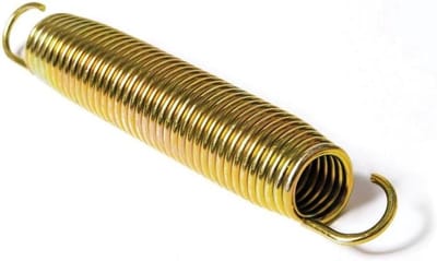 Trampoline Veren - Vervangende Veren - Trampoline Reparatie - Set van 10 - 165 mm - Goud
