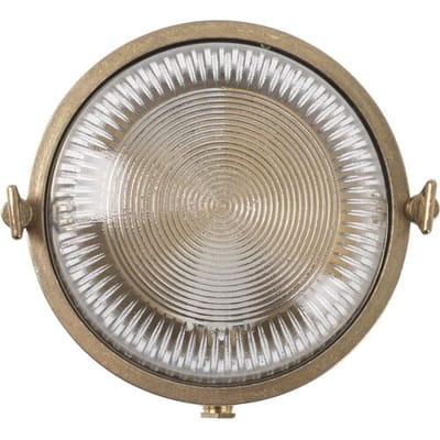 KS Verlichting Tollo Nautische Muurlamp Messing Ø 17,5cm