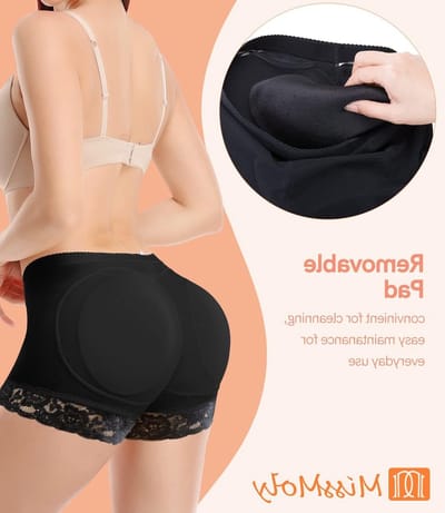 Padded Pantyhose met Butt Lifter en Body Shaper voor een Slanker Silhouet en Verbeterde Heupen
