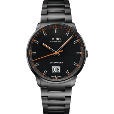 Mido Commander Automatisch Mechanisch Uurwerk 50M Waterbestendig Horloge 42Mm Zwarte Wijzerplaat Herenhorloges M021.626.33.051.00 Regular Box black