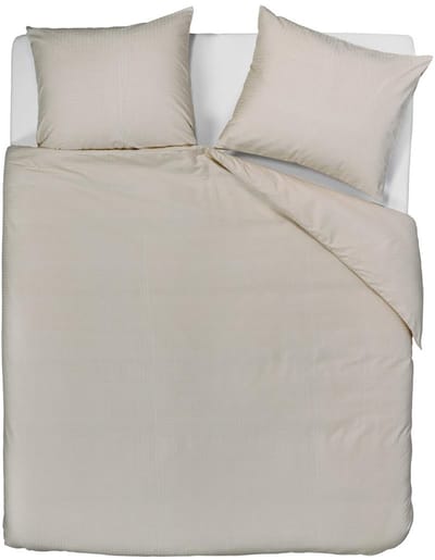 Beddinghouse Jula dekbedovertrek - Effen - Tweepersoons - 200x200/220 - Sand