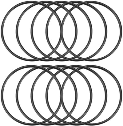25 stuks nitril rubberen O-ringen - afdichtingen voor leidingen en verbindingen (35x32x1,5mm) zwart, waterdicht en duurzaam