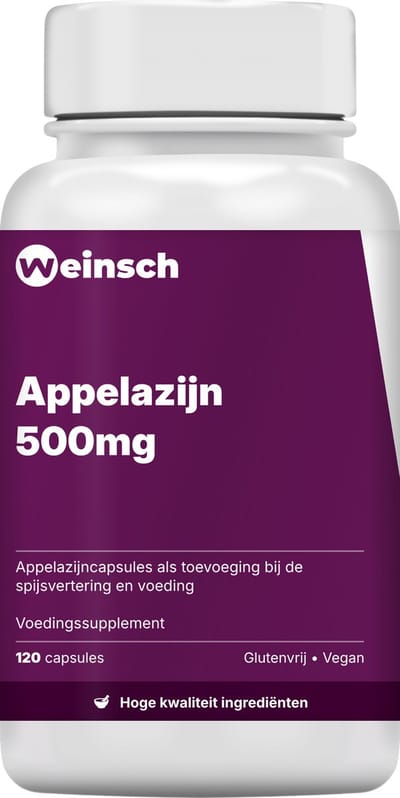Weinsch Appelazijn 500mg | 595mg | 120 capsules