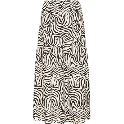 Slim fit stoffen broek met elastische band Model 'Kate'