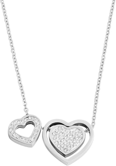 AKZENT Akzent damesketting met hanger Dorothe, zilverkleurig, duurzaam