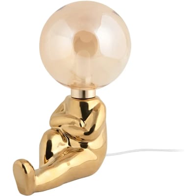 Leitmotiv Tafellamp Joey LED - Goud - 16.5x12x22.5cm - Scandinavisch
