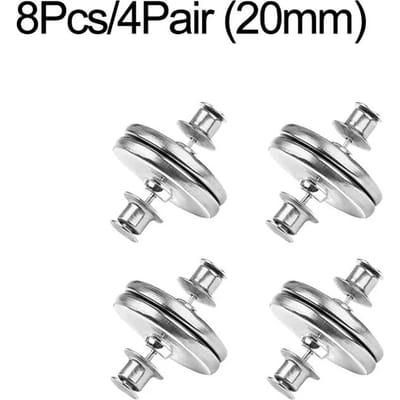 4/8 paar Gordijn Magnetische Knop Afneembare Gordijn Fixeer Sluitclip Voorkom Lichtaanpassing Raamscherm Sluit Magneetgesp