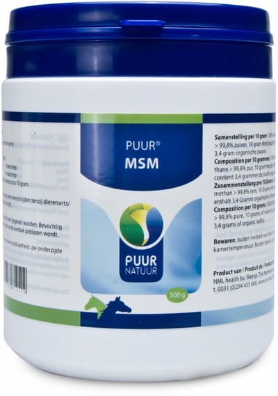 Puur Natuur Msm - Supplement - 500 g