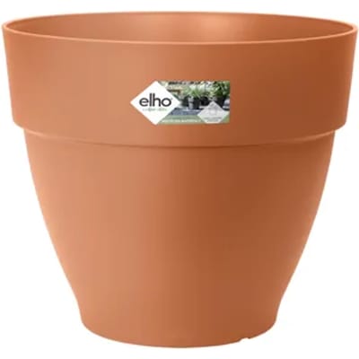 Elho Bloempot Vibia Campana - Kunststof - Terra - Diam.3,5xh30cm