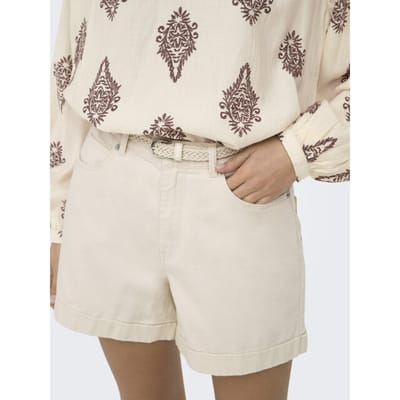 ONLY - ONLVEGA-SILLA HW MOM BELT SHORTS PNT - Meisjes - Bermuda shorts