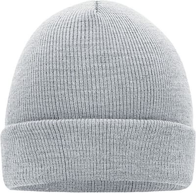 Myrtle Beach 'Knitted Cap' Beanie Lichtgrijs/Melange