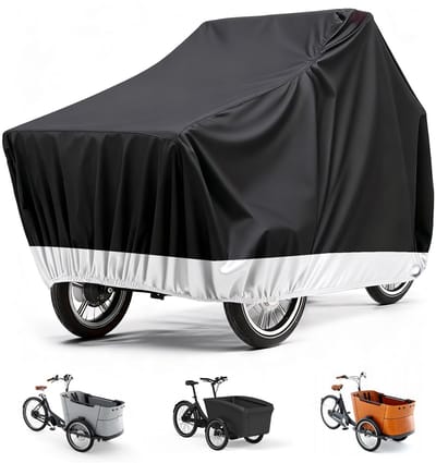 Dailygoods- Fietsenstalling Waterdicht - Fietsenhok - Fietsberging - Fietsgarage - Afdekhoes - Duurzaam 420D Oxford-weefsel 225x105x110 cm - Fietsafdekking