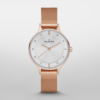 Skagen Albuen SKW2151 Dameshorloge 30 mm - Rosékleurig