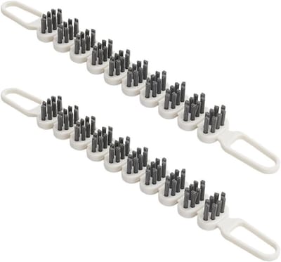 2 Stuks Flexibele Multifunctionele Reinigingsborstels voor Nauwe Hoeken en Spleten, Ideaal voor Huishoudelijke Schoonmaak en Moeilijk Bereikbare Plekken