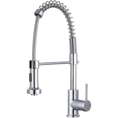 Essebagno Keukenkraan Plimo Met Uittrekbare Handdouche Chroom