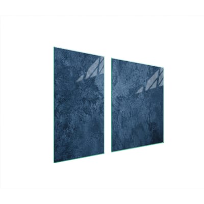 TMK ArtDeko - Serie - Glazen Beschermplaat - 90x52 cm - Thermisch Gehard Glas