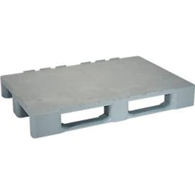 Kunststof pallet Vivo met antisliprand, 5 stuks