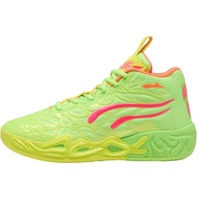PUMA Unisex Mb.04 Gem Yellow Alert-green Glare-pink Alert Größe: 42.5 | Trainers Outlet | Unisex | Gelb