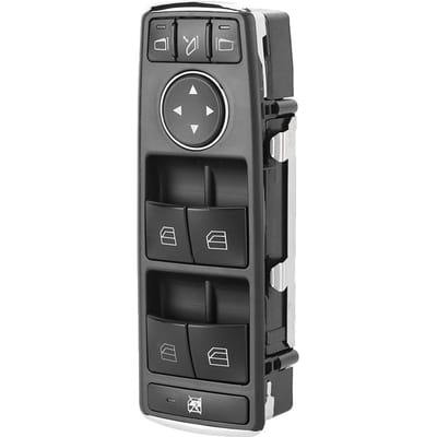 Bouton de Commande Maître de Vitre Électrique Avant 2128208310 Convient pour Classe C W204 W212 gray