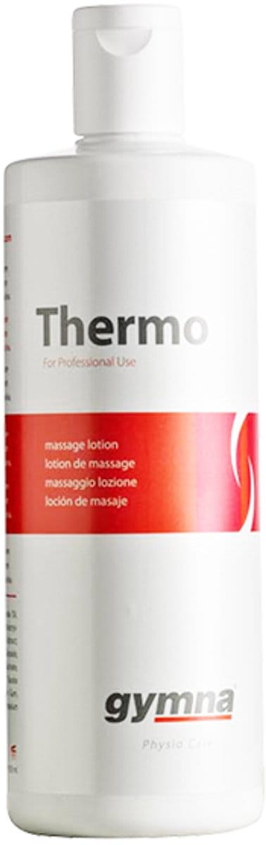 Gymna Physio Care Thermo - Massage lotion - olierijk - opwarmend - intensieve (sport) massage - 1 x 500ml
