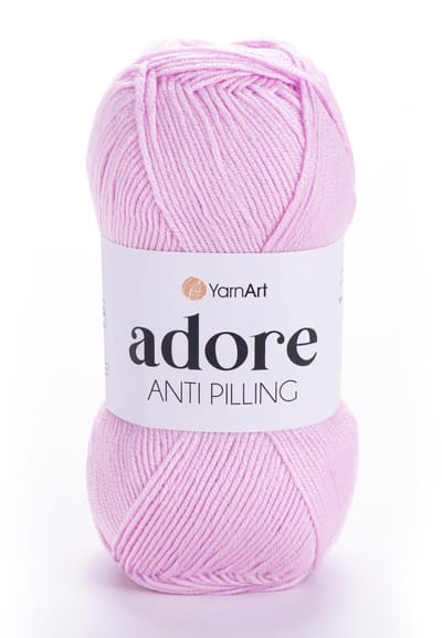 YarnArt Adore – Anti-Pilling Acryl Garen – Zacht & Kleurvast – Ideaal voor Kleding en Babyprojecten - Kleur 338