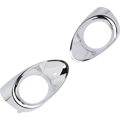 Set sierlijsten mistlamp voorzijde bestuurders- en passagierszijde 814820E110 Mistlampafdekking Sierlijst Vervanging voor white