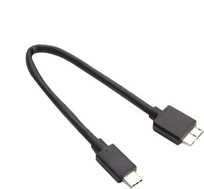 Externe Harde Schijf Kabel - Data Kabel - Snelle Data Overdracht - USB 3.0 Snelheid - 30 cm Lengte