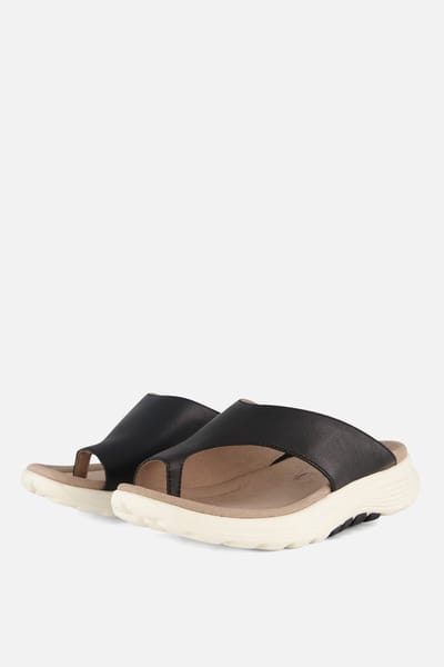 Gabor Rollingsoft Slippers zwart Synthetisch - Dames - Maat 41.5