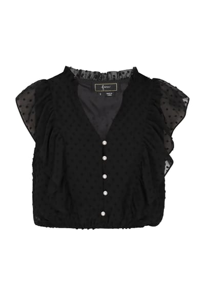 Faina Blouse Dames zwart