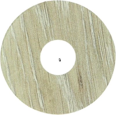 Zelfkl. rozet (17 mm) verouderd eiken nat. (10 st.)
