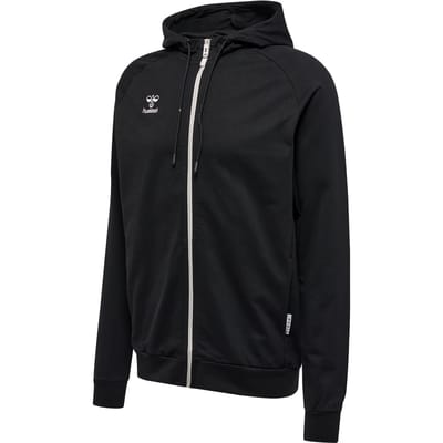 Hummel Move Grid Cotton Zip Hoodie - Sporttruien - zwart - Unisex