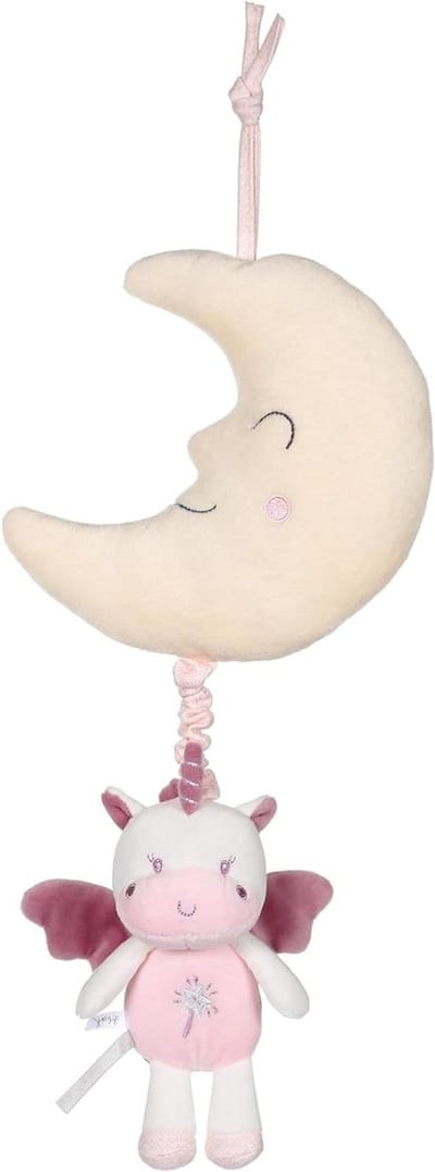 Muziekdoos Eenhoorn - Knuffel Muziekdoos - Baby Entertainment - Zachte Pluche - Niet gespecificeerd - Wit