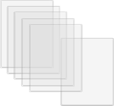 6 Stuks A3 Transparante Documenthoezen voor Bescherming en Organisatie van Papieren, Ideaal voor Archivering en Bewaring van Documenten