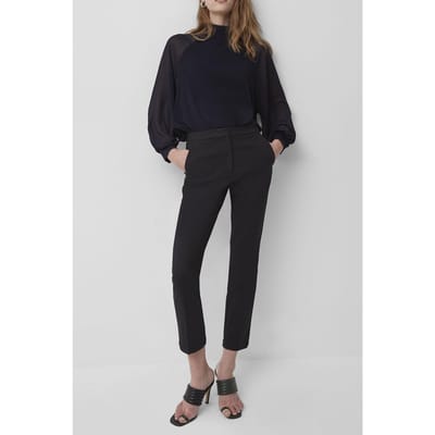 French Connection Noemi Jersy High Nck Sweatshrt Utility Blue Taglia: XS | Maglie a manica lunga Outlet | Donna | Blu