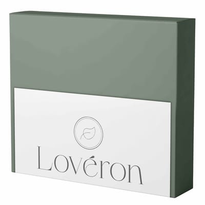 Lovéron kussensloop - Katoen - 2 stuks - 40x60 cm - Donkergroen