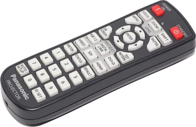 Afstandsbediening geschikt voor de PANASONIC PT-DZ780LBU beamer, vervangt N2QAYA000060