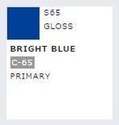 Gunze S-065 - Mr. Color Spray 100 ml Bright Blue - Spuitbus voor Plastic Modelbouw