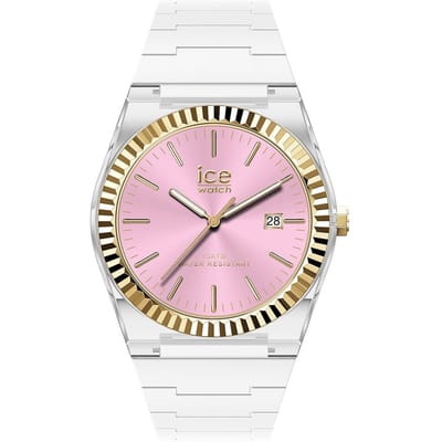 Ice Watch ICE power - PW1 - White clear pink 024774 Horloge - Siliconen - Wit - Ø 36 mm