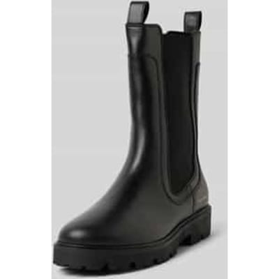 Tommy Hilfiger Leather Cleat Mid Chelsea Boots Black Size: 37 | Boots Outlet | Dames | Zwart