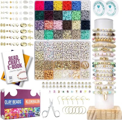 Equivera Armbandjes Maken Set Meisjes - Knutselset Meisjes - Knutselset voor Meisjes - Knutselset Meiden - Sieraden Maken Meisjes - Armbandjes Maken Meisjes - Cadeautip voor uw kind!